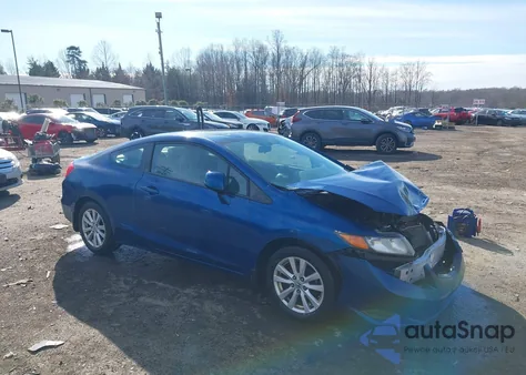 2012 Honda Civic Ex from USA, damaged, VIN 2HGFG3B86CH501390